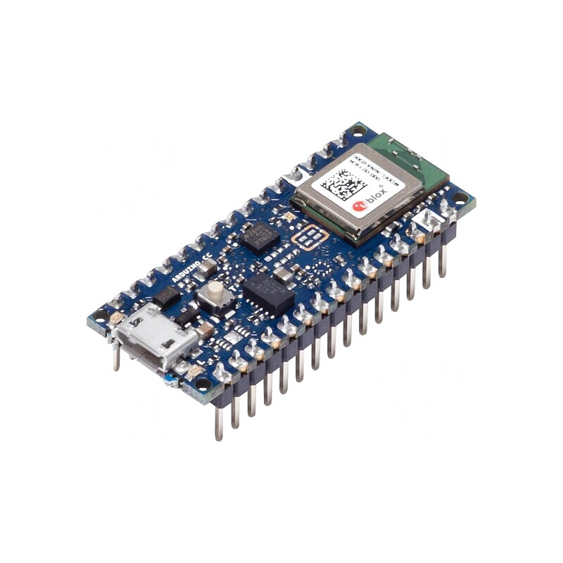 Arduino Nano 33 BLE cu Header-e 3.3V 64MHz USB Micro | Electronic-mag.ro | Componente Electronice