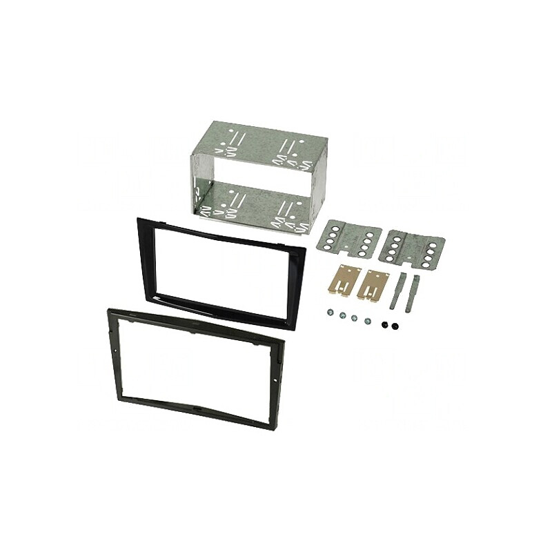 Cadru radio Opel 2 DIN negru lucios | Electronic-mag.ro | Componente Electronice