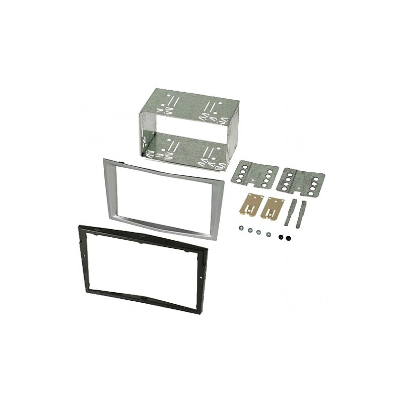 Cadru Radio Opel 2 DIN Matt Crom | Electronic-mag.ro | Componente Electronice