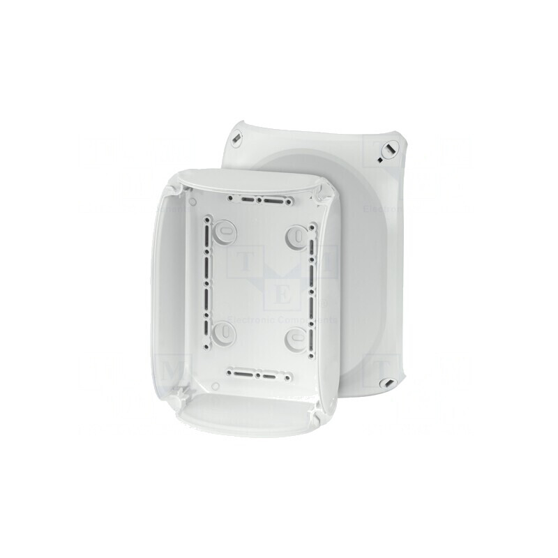 Cutie de conexiuni IP66 gri 130x180x77mm | Electronic-mag.ro | Componente Electronice Cutie de conexiuni IP66 gri 130x180x77mm | Electronic-mag.ro | Componente Electronice