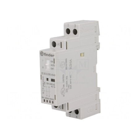 Contactor 2-pol 25A 230V NC NO | Electronic-mag.ro | Componente Electronice