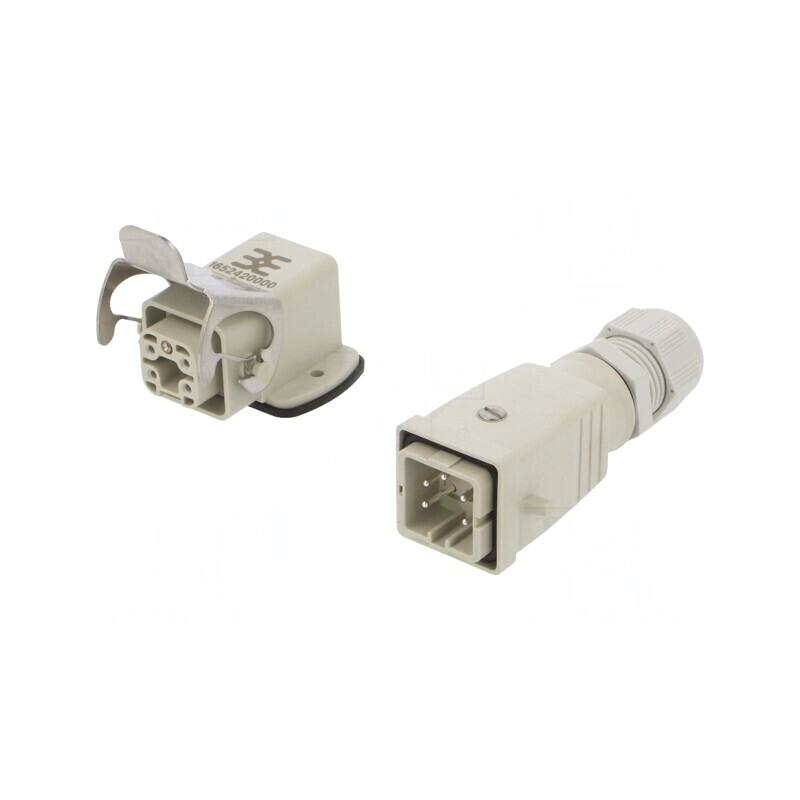 Set Conectori HDC Tată Mamă Soclu Mufă 5 PIN | Electronic-mag.ro | Componente Electronice