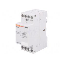 Contactor 4P 25A 220-230V AC/DC | Electronic-mag.ro | Componente Electronice