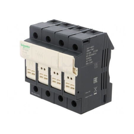Suport Siguranță Șină DIN Poli 3 | Electronic-mag.ro | Componente Electronice