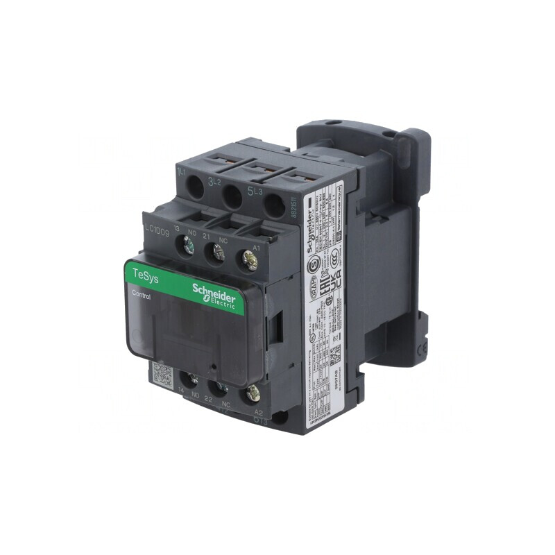 Contactor 3P 120VAC 9A cu Contacte Auxiliare | Electronic-mag.ro | Componente Electronice