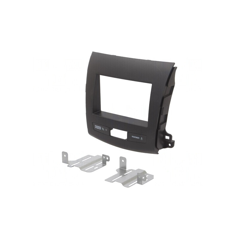 Cadru Radio 2 DIN Negru pentru Citroën, Mitsubishi, Peugeot | Electronic-mag.ro | Componente Electronice