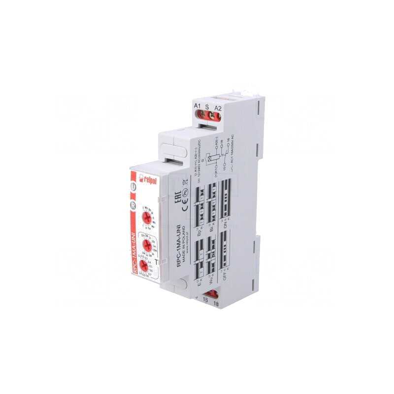 Timer Programabil SPDT 12-240VAC 24VDC 250VAC 16A | Electronic-mag.ro | Componente Electronice