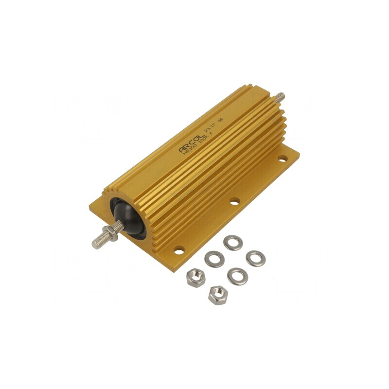 Rezistor Bobinat 100Ω 300W ±1% cu Radiator | Electronic-mag.ro | Componente Electronice