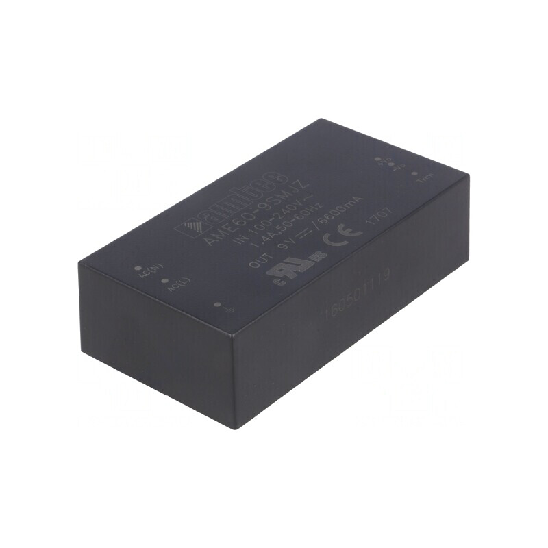 Convertor AC/DC 60W 9V | Electronic-mag.ro | Componente Electronice