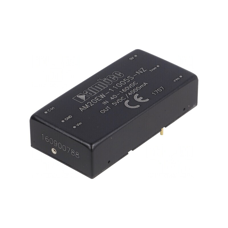 Convertor DC/DC 20W 40-160V la 5V 4A | Electronic-mag.ro | Componente Electronice