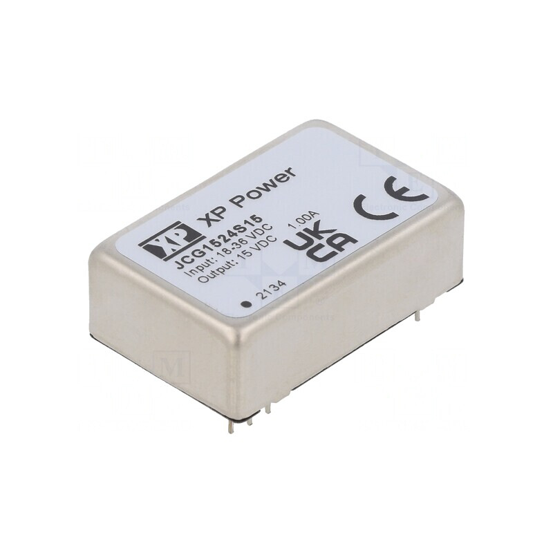 Convertor DC/DC 15W 18-36V la 15V 1000mA THT | Electronic-mag.ro | Componente Electronice