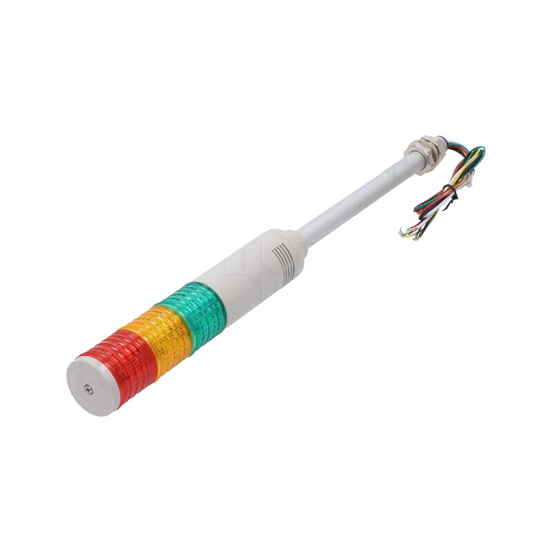 Coloană de Semnalizare LED Roșu/Ambră/Verde | Electronic-mag.ro | Componente Electronice