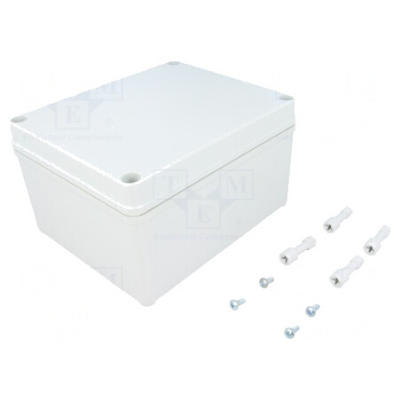 Carcasă Universală Gri 140x170x95mm PICCOLO IK08 | Electronic-mag.ro | Componente Electronice