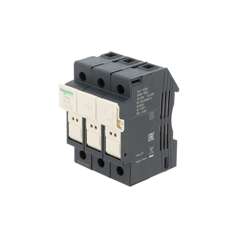 Suport Siguranță Șină DIN Poli 3 DF83 | Electronic-mag.ro | Componente Electronice Suport Siguranță Șină DIN Poli 3 DF83 | Electronic-mag.ro | Componente Electronice