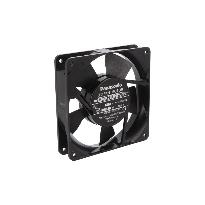 Ventilator AC Axial 115V 120x120x25mm 108m3/h 34dBA | Electronic-mag.ro | Componente Electronice