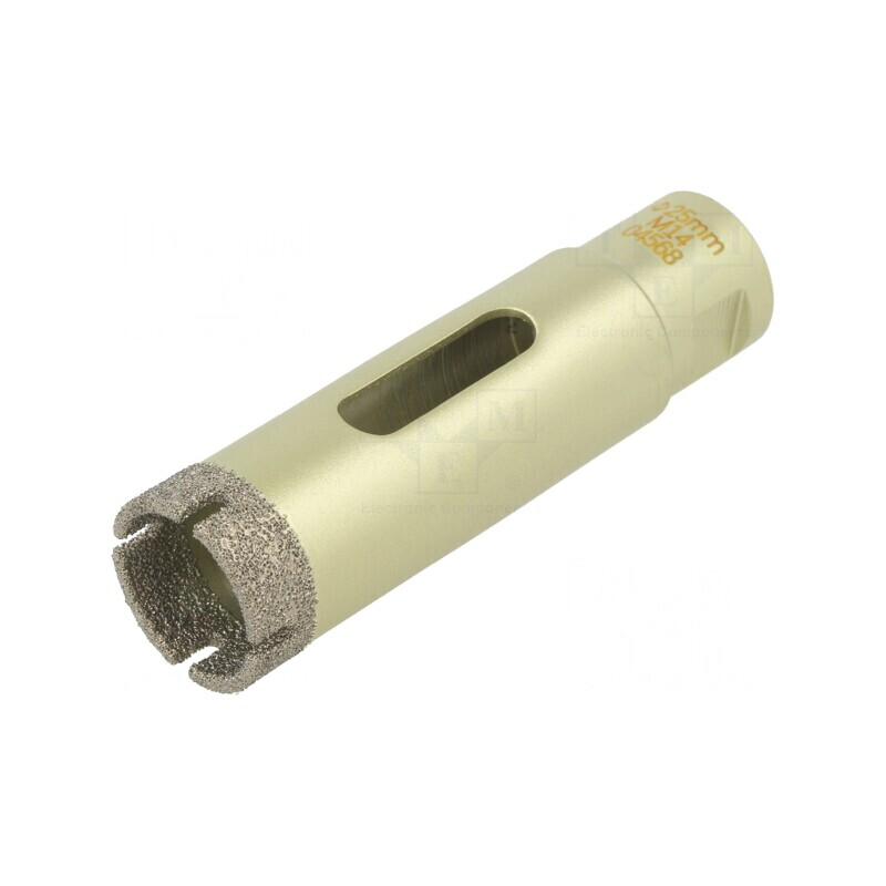 Freză Burghiu Diamantată 25mm pentru Glazură și Plăci Ceramice | Electronic-mag.ro | Componente Electronice