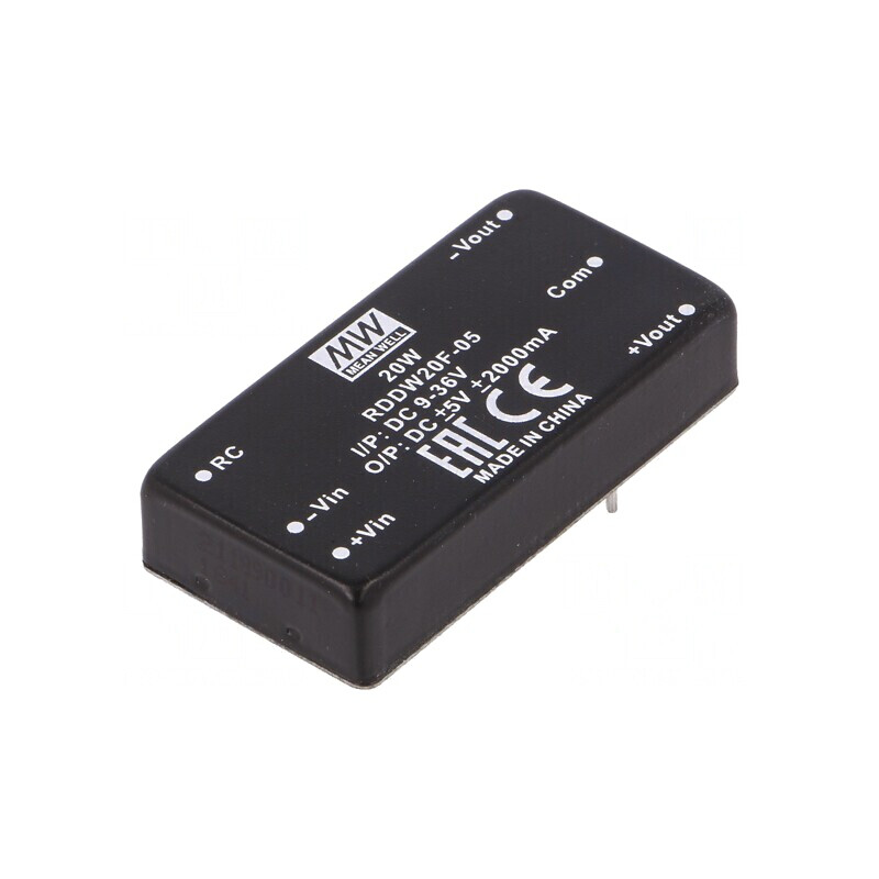 Convertor DC/DC 20W 9-36V la 5V și -5V | Electronic-mag.ro | Componente Electronice