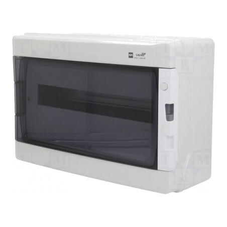 Carcasă modulară IP65 gri deschis 18 module | Electronic-mag.ro | Componente Electronice