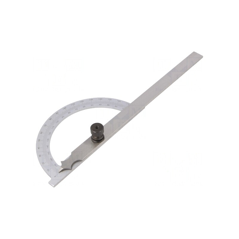 Raportor 0-180° 200mm Franceză | Electronic-mag.ro | Componente Electronice