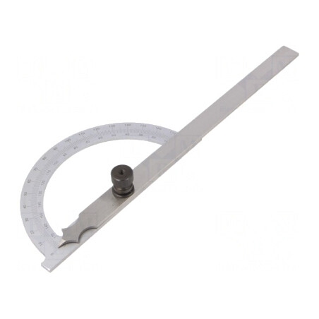 Raportor 0-180° 200mm Franceză | Electronic-mag.ro | Componente Electronice