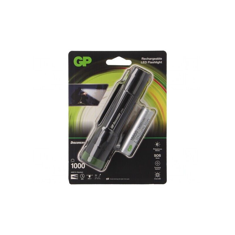 Lanternă LED Etanșă cu USB 1000lm 40h | Electronic-mag.ro | Componente Electronice