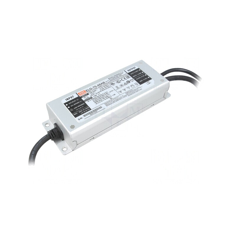 Alimentator LED 76,8W 48VDC 0,8-1,6A | Electronic-mag.ro | Componente Electronice