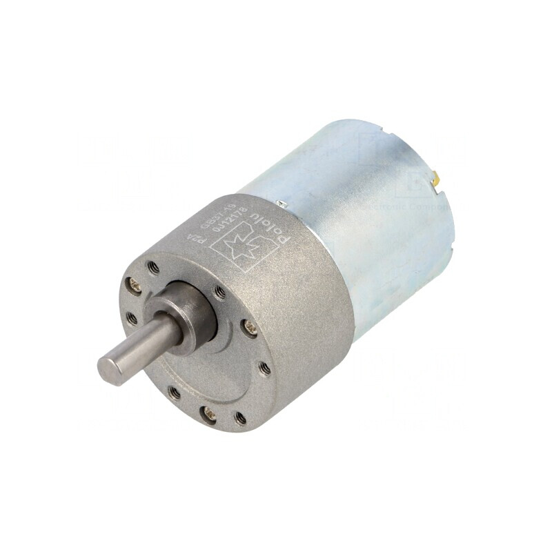Motor DC cu transmisie 12V 19:1 Metal Gearmotor | Electronic-mag.ro | Componente Electronice