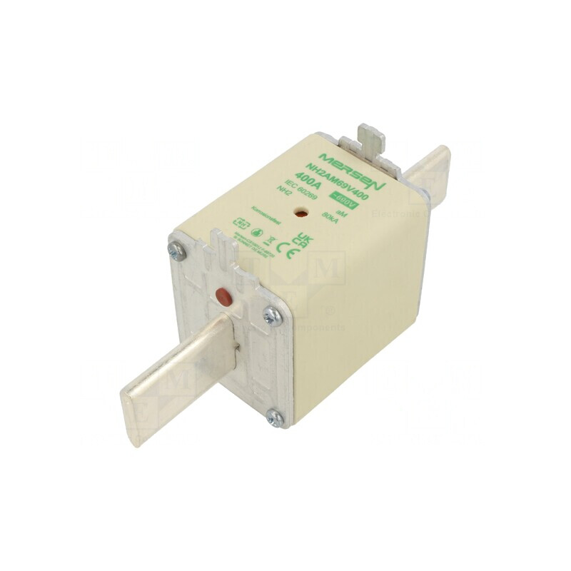 Siguranță Ceramică Industrială 400A 690V NH2 | Electronic-mag.ro | Componente Electronice