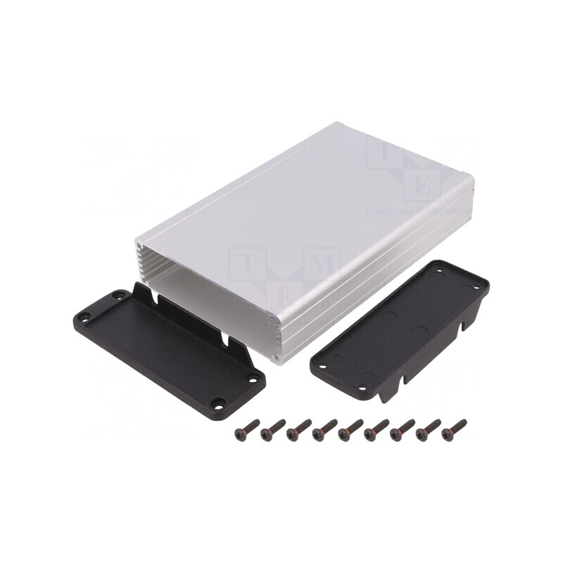 Carcasă cu Panou cu Lame de Fixare IP65 104mm x 160mm | Electronic-mag.ro | Componente Electronice