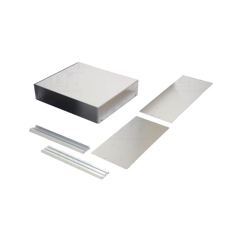 Carcasă Universală Aluminiu 261x300x134mm | Electronic-mag.ro | Componente Electronice