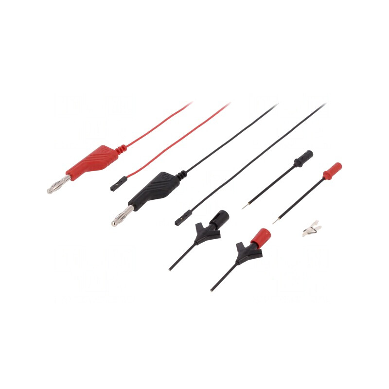 Cabluri de măsurare negru/roșu PMS 0,64 | Electronic-mag.ro | Componente Electronice