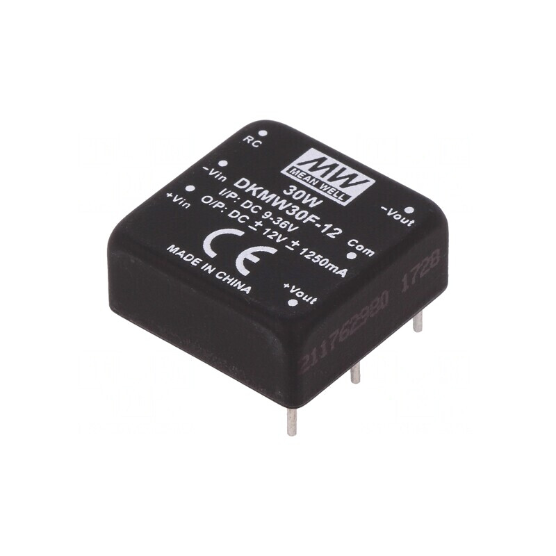 Convertor DC/DC 30W 9-36V la 12V/-12V | Electronic-mag.ro | Componente Electronice