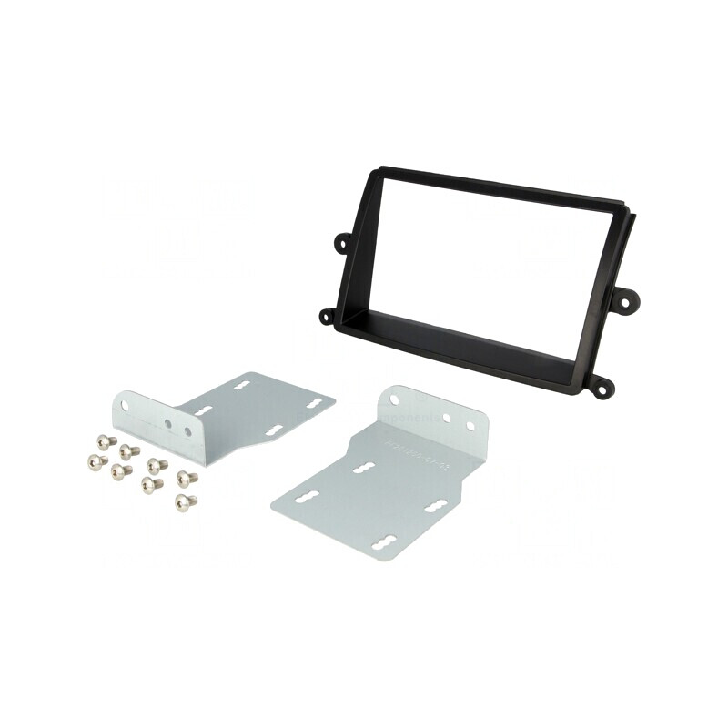 Cadru radio Mitsubishi 2 DIN negru | Electronic-mag.ro | Componente Electronice