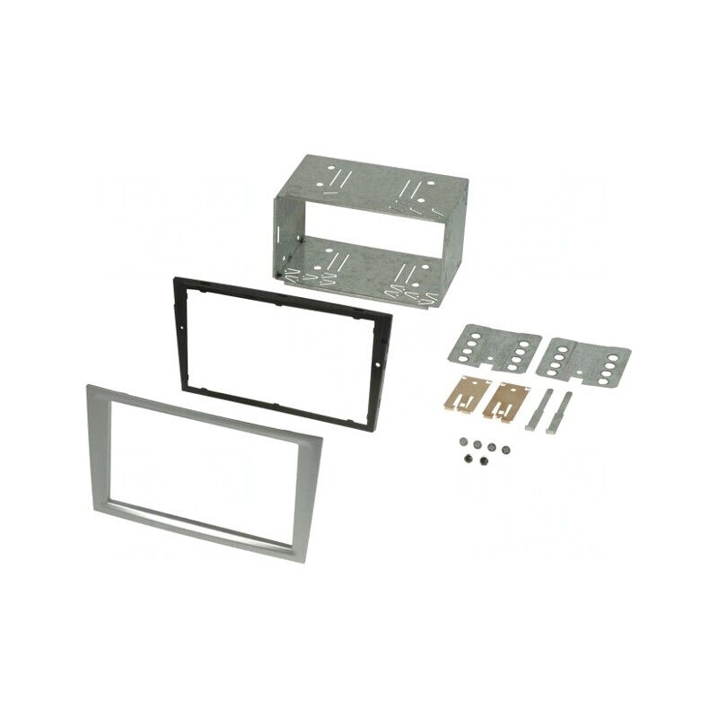 Cadru Radio Opel 2 DIN Matt Chrom | Electronic-mag.ro | Componente Electronice