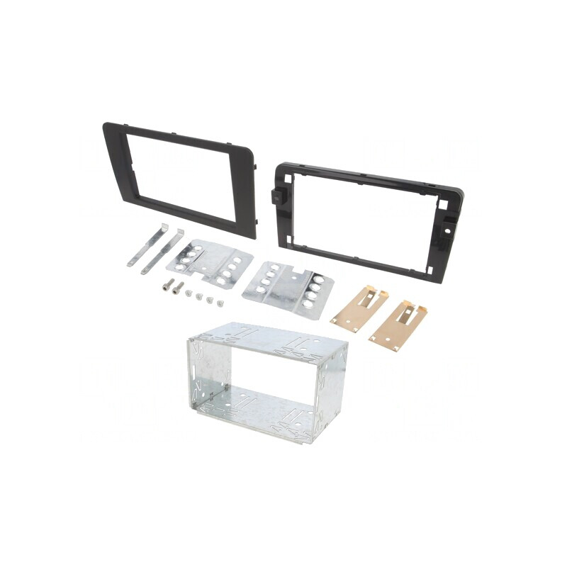 Cadru Radio 2 DIN Negru pentru Audi | Electronic-mag.ro | Componente Electronice