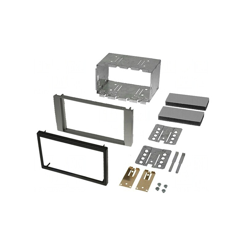 Cadru radio Ford 2 DIN argintiu | Electronic-mag.ro | Componente Electronice