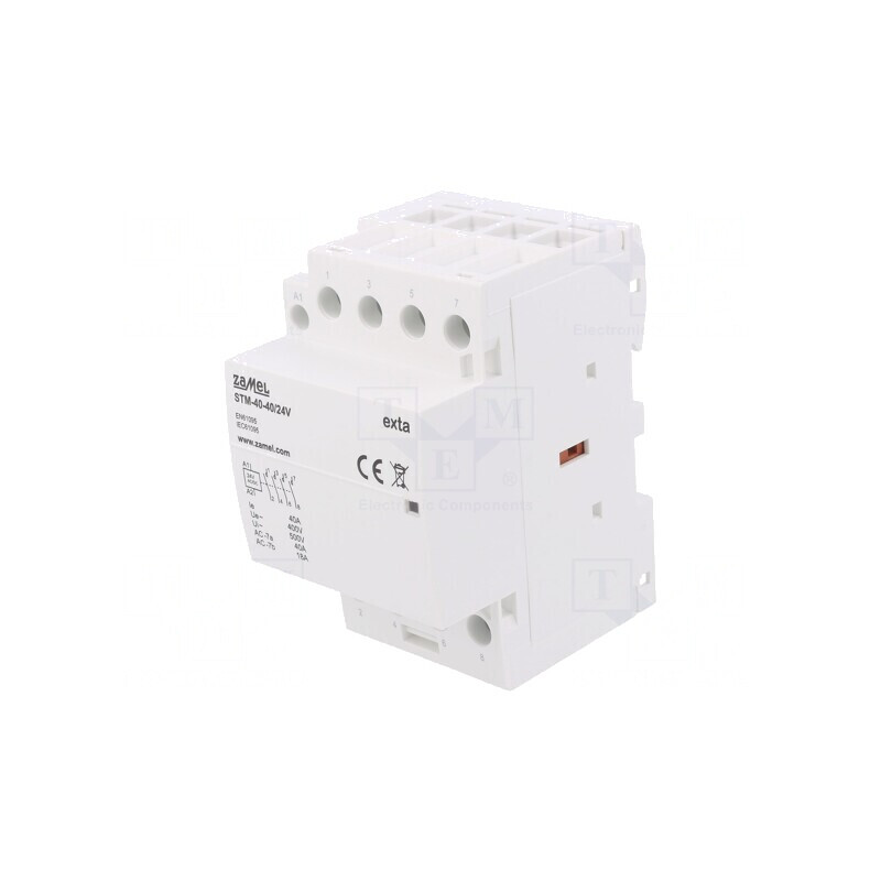 Contactor 4-poli 40A 24V NO x4 STM-40-40 | Electronic-mag.ro | Componente Electronice Contactor 4-poli 40A 24V NO x4 STM-40-40 | Electronic-mag.ro | Componente Electronice