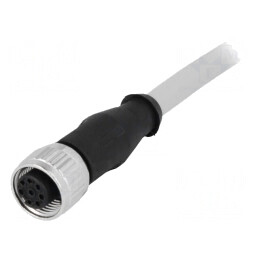 Mufă M12 8 PIN Mamă 10m CANopen | Electronic-mag.ro | Componente Electronice