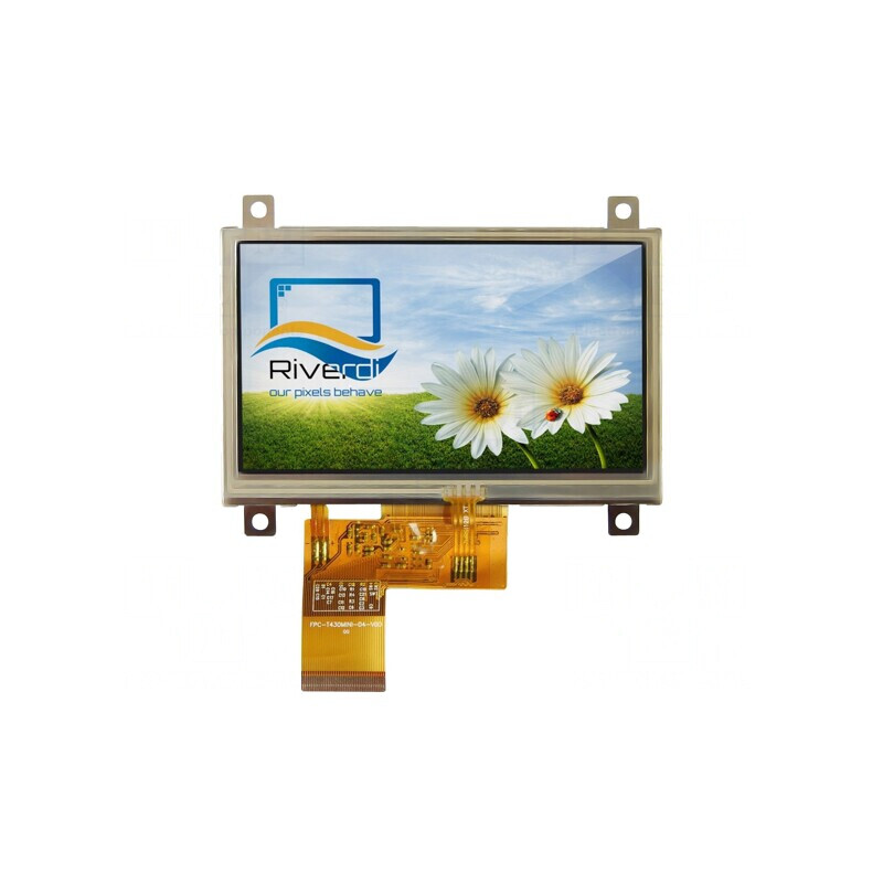 Afișaj TFT LED 4,3" 480x272  | Electronic-mag.ro | Componente Electronice