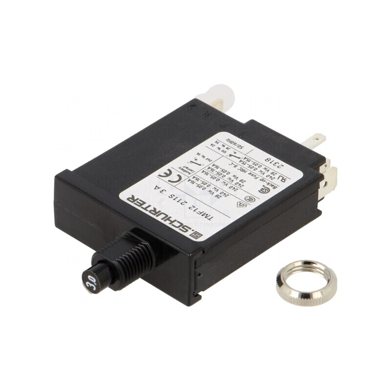 Întrerupător de supracurent 240VAC 28VDC 3A SPST SPDT | Electronic-mag.ro | Componente Electronice