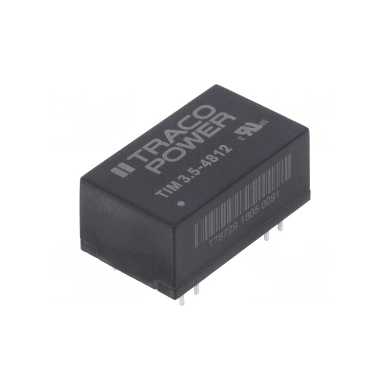 Convertor DC/DC 3,5W 36-75V la 12V 292mA | Electronic-mag.ro | Componente Electronice