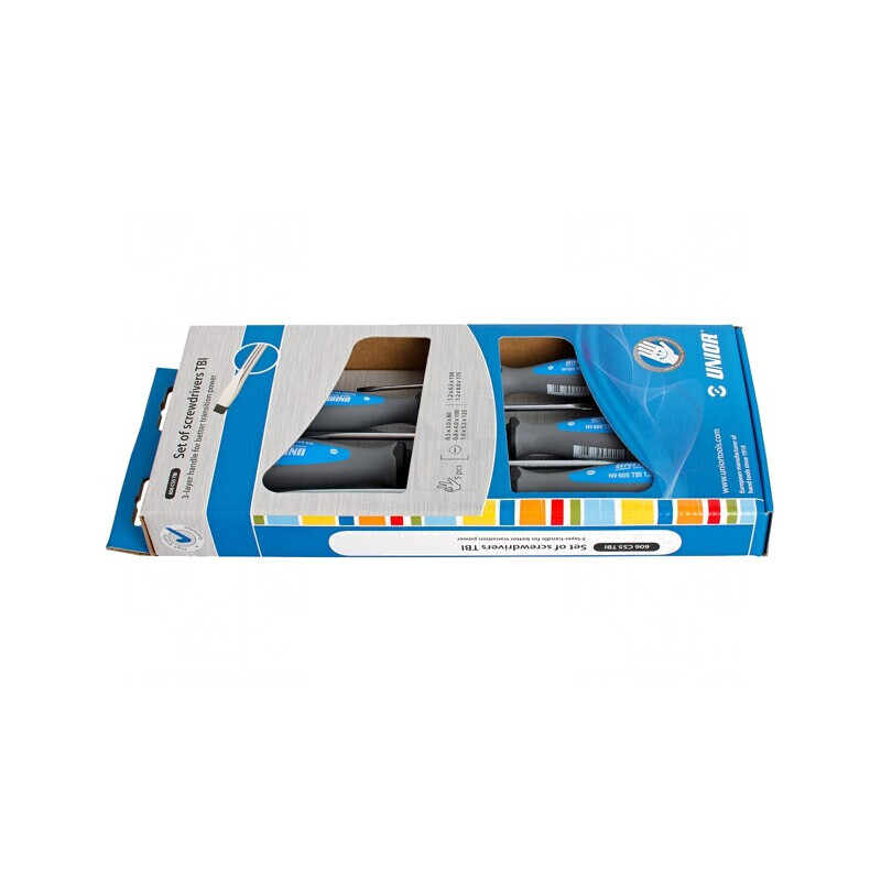 Kit Șurubelnițe Plată TBI 5 Bucăți | Electronic-mag.ro | Componente Electronice
