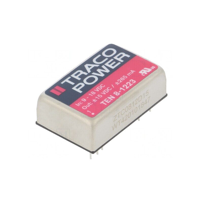 Convertor DC/DC 8W 9-18V la ±15V DIP24 | Electronic-mag.ro | Componente Electronice