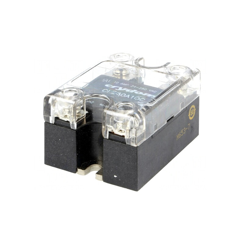 Releu Semiconductor 1-Fazat 10A 90-250VAC 24-280VAC | Electronic-mag.ro | Componente Electronice