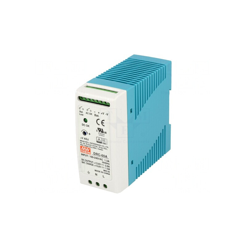 Alimentator Pulsatoriu cu Buffer pentru Șină DIN 59.34W 2.8A | Electronic-mag.ro | Componente Electronice