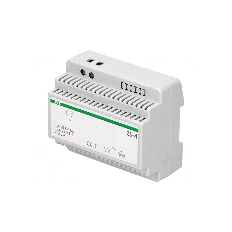 Alimentator pentru transformatoare DIN 24VDC 0,5A ZS-4 | Electronic-mag.ro | Componente Electronice