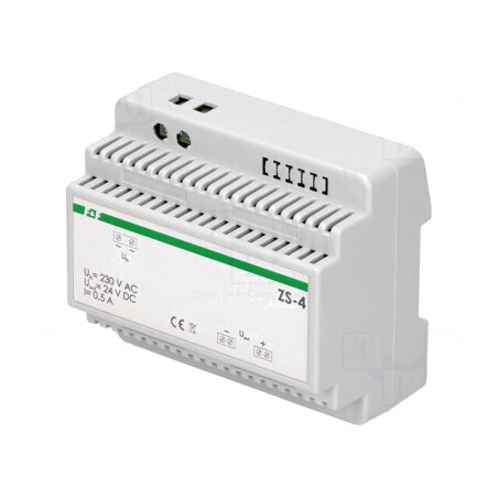 Alimentator pentru transformatoare DIN 24VDC 0,5A ZS-4 | Electronic-mag.ro | Componente Electronice