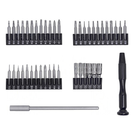 Kit Capete de Șurubelniță ESD 44 Bucăți | Electronic-mag.ro | Componente Electronice