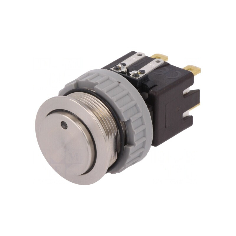 Comutator anti-vandalism DPST-NO 12A 250VAC IP64 Ø22mm | Electronic-mag.ro | Componente Electronice