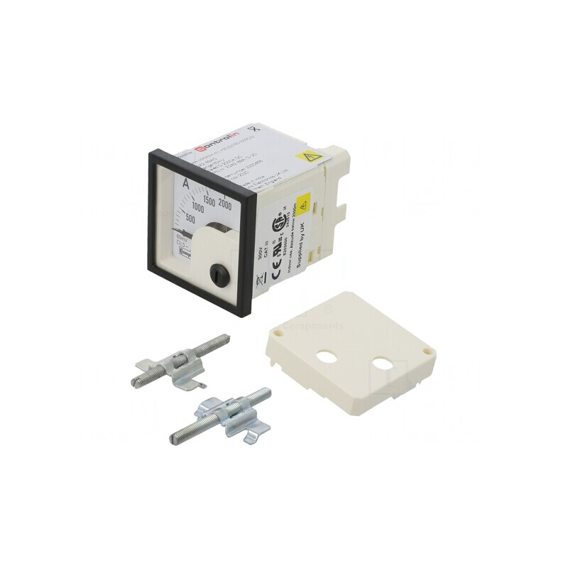 Ampermetru Panou DC 0-2kA Clasa 1.5 48x48mm | Electronic-mag.ro | Componente Electronice Ampermetru Panou DC 0-2kA Clasa 1.5 48x48mm | Electronic-mag.ro | Componente Electronice